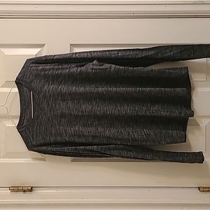 Mens Fresh Moves Long Sleeve - space dye black